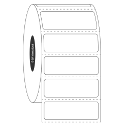 Cryogenic Labels for Frozen Surfaces – 38.1mm x 12.7mm | LabCollector Compatible